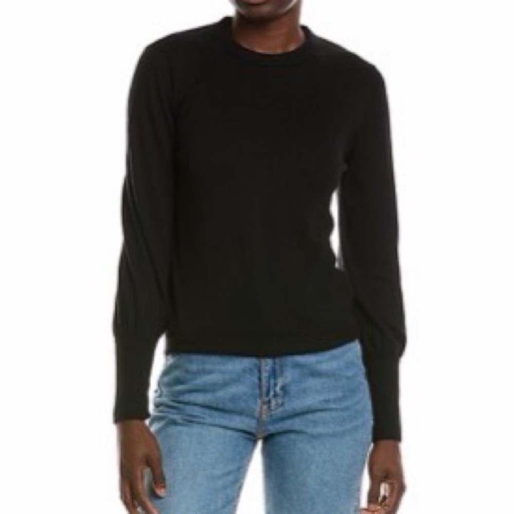 WISPR Zig-Zag Stitch Silk-Blend Sweater